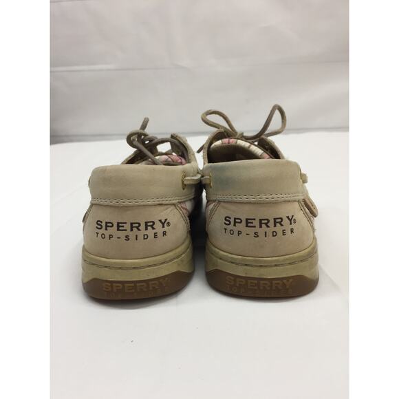 Sperry Top Sider Cream Pink Loafer Boat Shoe 6.5 - Picture 3 of 8